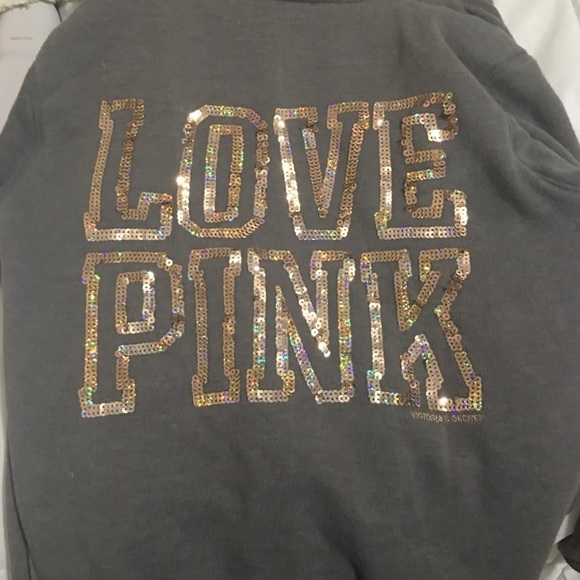 Pink sweater hoodie - Picture 1 of 2